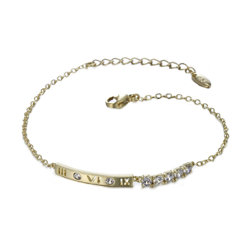 Roman Numeral Bracelet