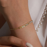 Roman Numeral Bracelet