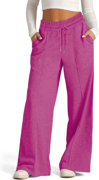 Widelegged Drawstring Pants