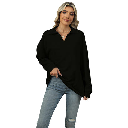 V-neck Sweatshirt