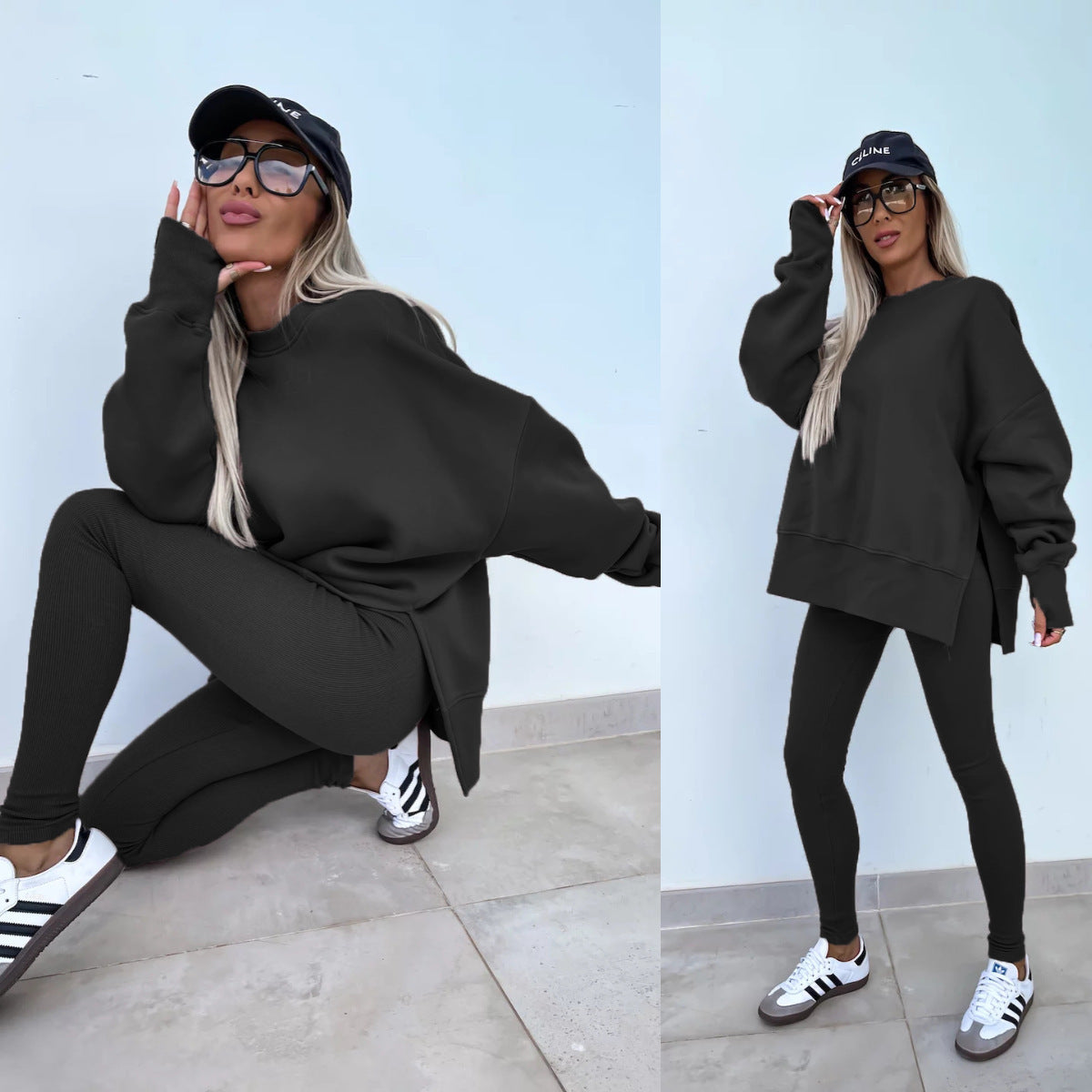 Loose Sleeve Crewneck