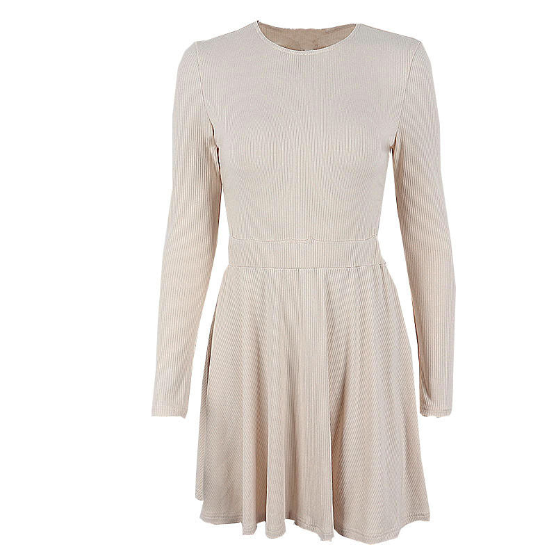 Hollow Long Sleeved Dress