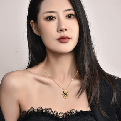 Open Heart Necklace