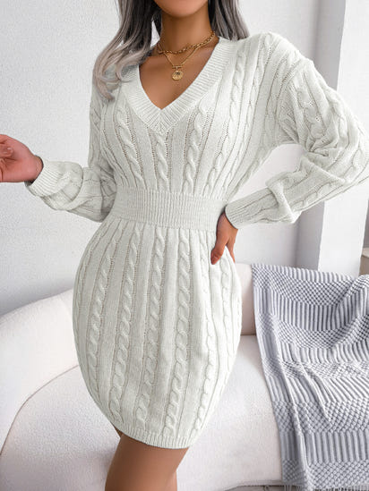 Long Sleeve Knit Dress