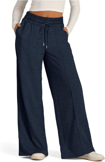 Widelegged Drawstring Pants