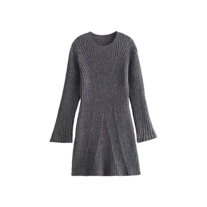Ribbed Fall Dress