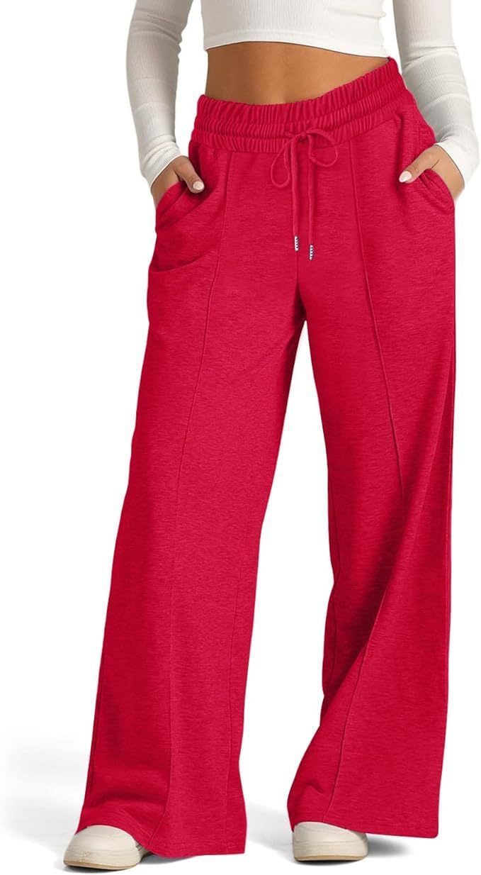 Widelegged Drawstring Pants