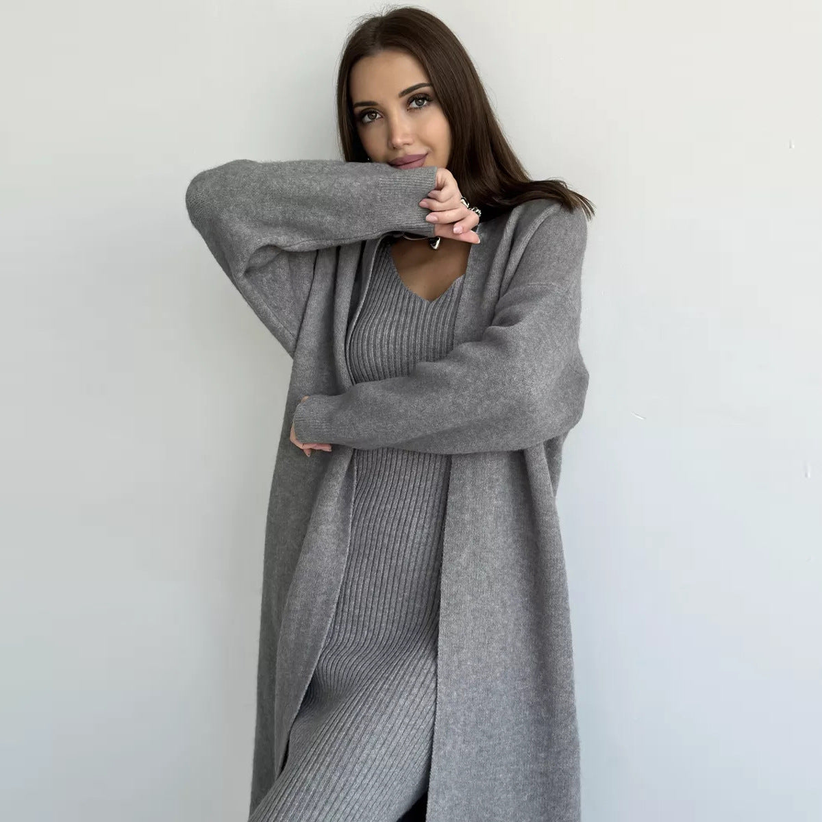 2 Piece Knitted Dress
