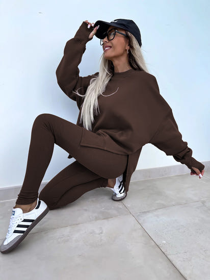 Loose Sleeve Crewneck