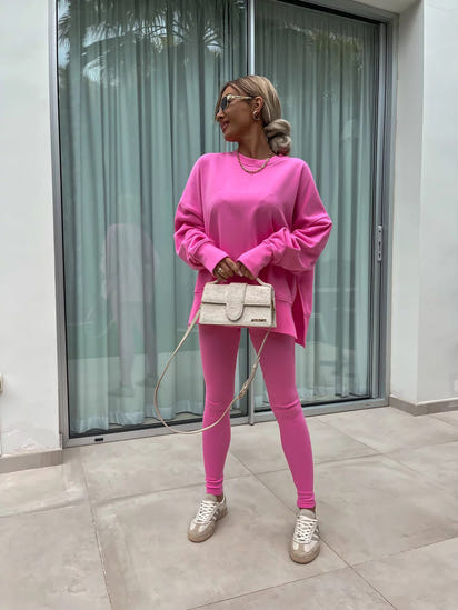Loose Sleeve Crewneck