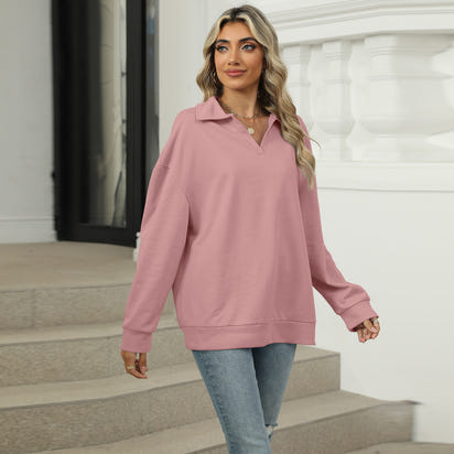 V-neck Sweatshirt