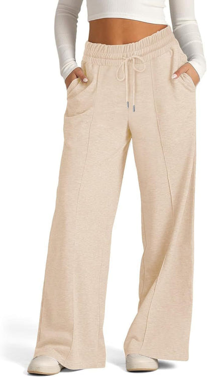Widelegged Drawstring Pants