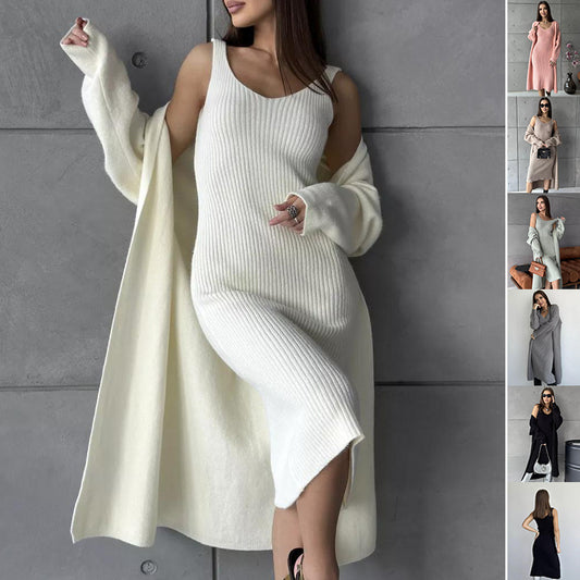2 Piece Knitted Dress