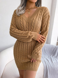 Long Sleeve Knit Dress