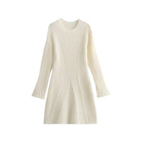 Ribbed Fall Dress