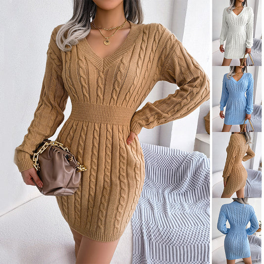 Long Sleeve Knit Dress