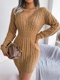 Long Sleeve Knit Dress