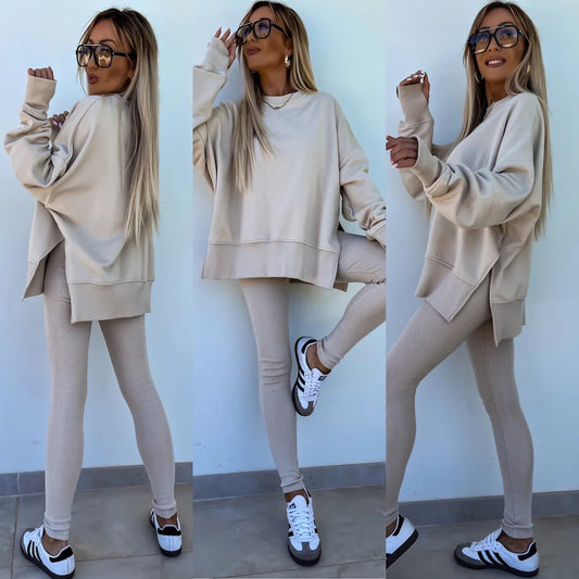 Loose Sleeve Crewneck