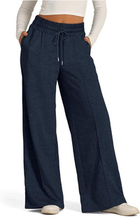 Widelegged Drawstring Pants