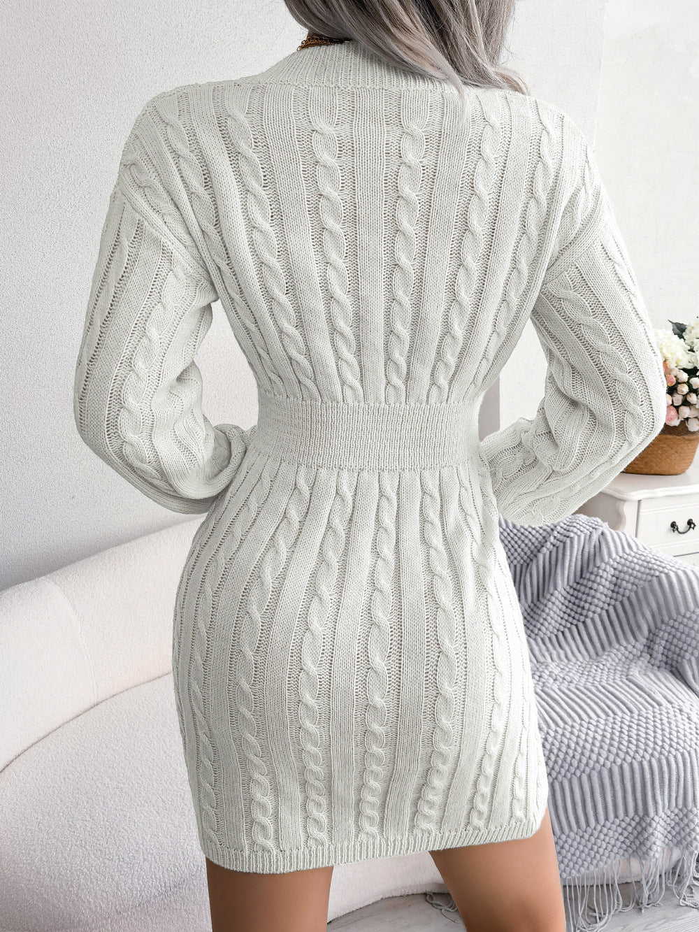 Long Sleeve Knit Dress