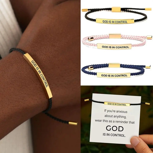 **Faith and Love Braided Bracelet™**