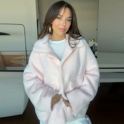 Plush Fur Coat