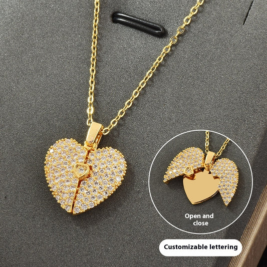 Open Heart Necklace