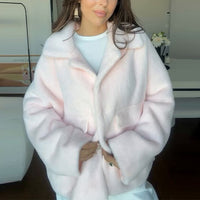 Plush Fur Coat
