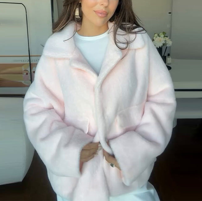 Plush Fur Coat