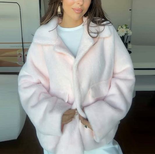 Plush Fur Coat