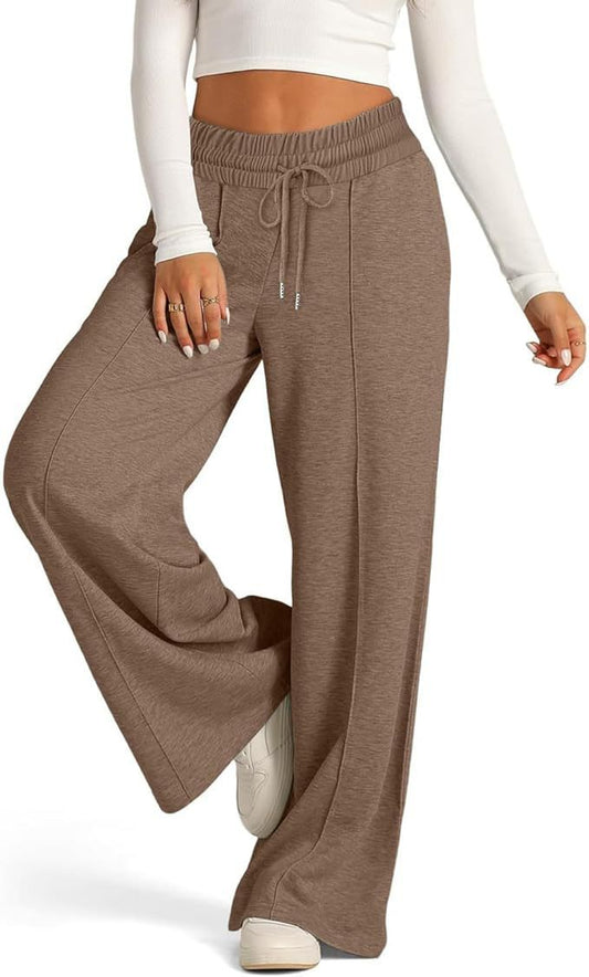 Widelegged Drawstring Pants