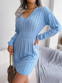 Long Sleeve Knit Dress